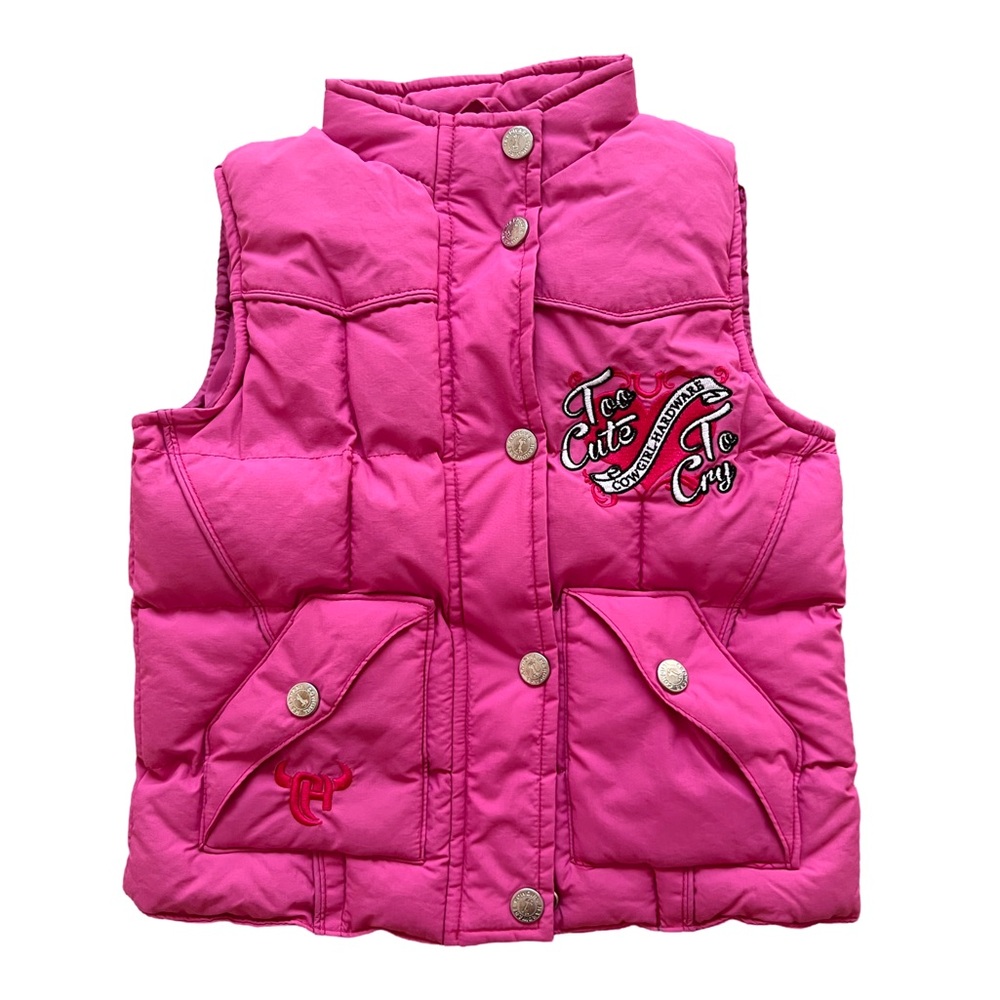 Cowgirl Hardware Toddler Puffer Vest 3T